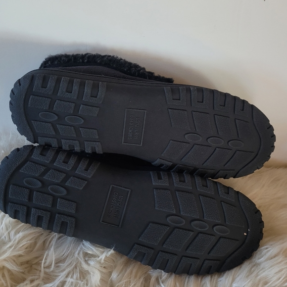 Slippers shoes black color with teddy inside - Picture 5 of 6